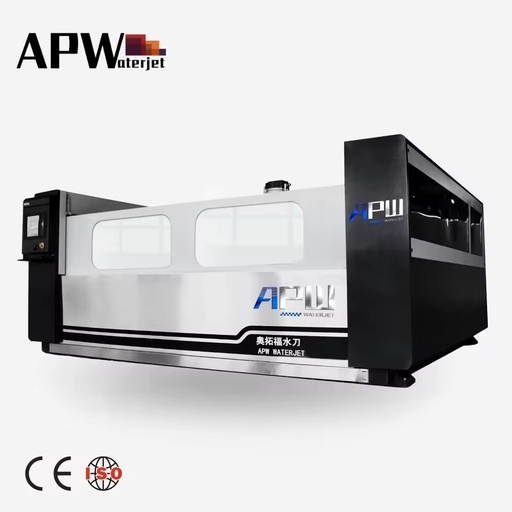 APW Convenient Visual Window Water Jet Cutting Machine with Safety Protection Core Motor Component