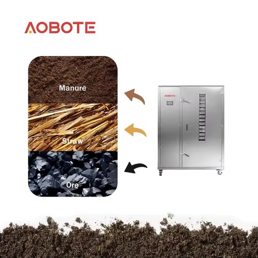 Energy Saving Automatic PLC-Controlled Poultry Waste to Organic Fertilizer Conversion Heat Pump Dryer Machine