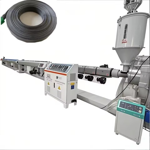 PE Pipe Production Line Drip Irrigation Pipe Making Machine Drinker Mould Single Screw Extruder Gear Bearing High Productivity