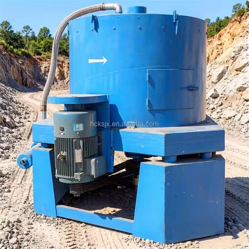 STLB100 100tph Alluvial Gold Washing Centrifugal Concentrator with Bearing Energy Saving for Gold Ore Separation