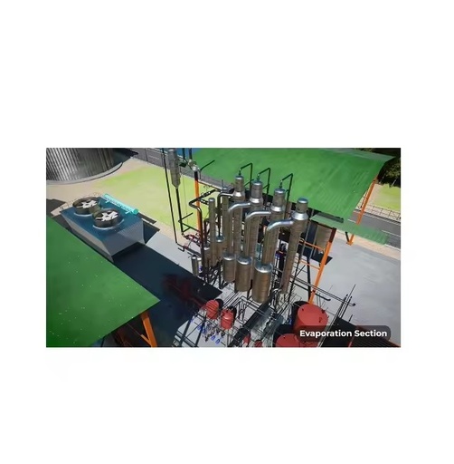 Falling Film Evaporator System for Heat Sensitive Liquids Energy Efficient Rapid Processing Easy Operation Drying Equipment