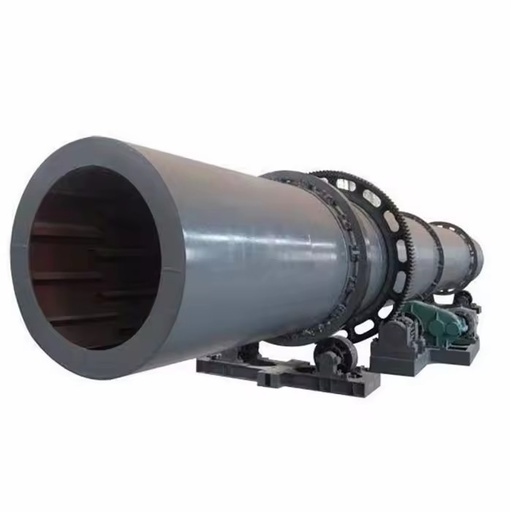 Energy Saving Stainless Steel Motor Single Pass Rotary Dryer Industrial Single Drum Dryer for Biomass Wood Chips Fly Ash