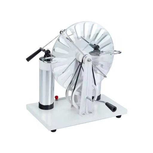 Wimshurst Machine, Electrostatic Static Electricity Generator with Leyden Jars, Physics for School Electrostatic Teaching Demo