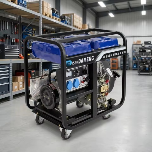 QY-apex H6000i-O 5KW Three Phase Diesel Generator with Auto Start Remote Start Open Frame 230V 50Hz Air Cooled Industrial Use