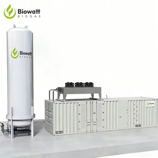 Industrial Biogas Production Plant Machinery for Electricity Generation With H2S Scrubber and Biogas Conversion Technology