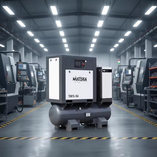 Compact 4 in 1 Screw Air Compressor Easy Installation for Workshop and Resale OEM Available