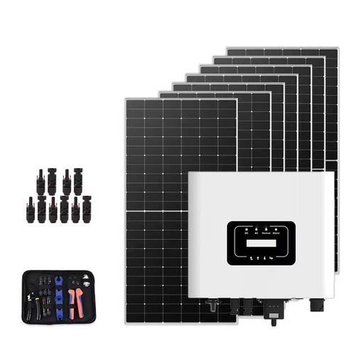 All-in-One Hybrid 15/20kW MPPT Solar Panel System with 30kWh Lithium Battery Complete Home Grid-Tie Backup System