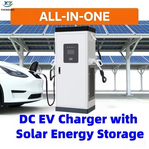 60kW 80kW 120kW Commercial Heavy-duty DC Fast Charging All-in-One Solar EV Charger Off-grid Solution for Remote Sites