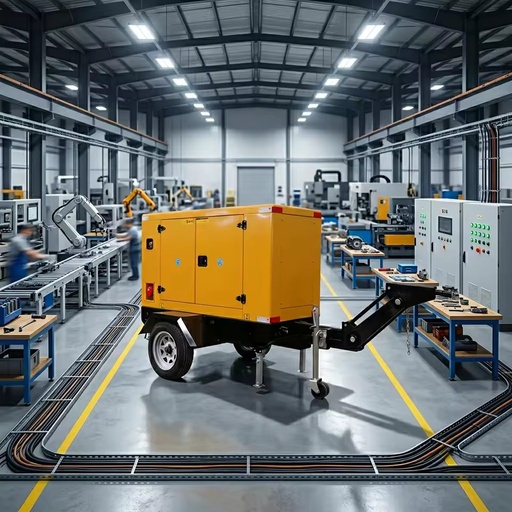 Shangchai Engine Generator 30kw 50kw Diesel Generator