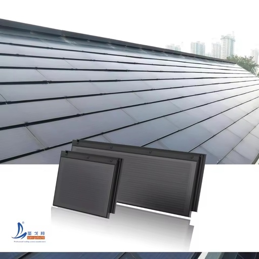 Solar Roof Tile Power Station PV Shingle Tejas Solares Solar Electricity Generation Capacity 5kw 10kw 20kw 50kw