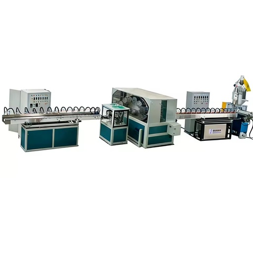 Flexible Transparent PVC Clear Hose Fiber Braided Plastic Reinforced Water Tube Production Line for PE PP HDPE Machine Processed
