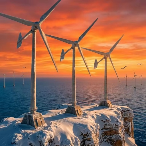 100kw Horizontal Axis Wind Power Generation System Engineering Electricity Control Type