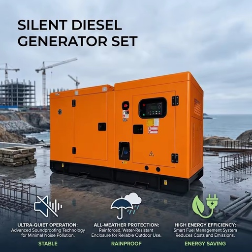 Genset for Cummins 20kw 20kva 25kva 30kva 40kva 50kva 30kw diesel Generator Set 40kw 50kw Water Cooled Open Type Generator Group
