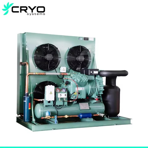 Energy Saving Condenser Unit & Air Conditioning System with Motor Pump Engine for Cold Storage Refrigeration