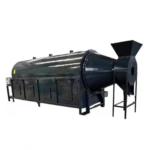 Rotary Electric Heating Drying Equipment for Rice Corn Wheat Processing Food Grade Stainless Steel Energy Saving & Eco-Friendly