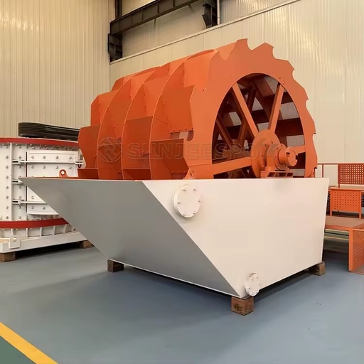 80-120t/h Wheel River Sand Washer Machine Construction Industry Sand Washing Plant 7.5-30KW High Quality