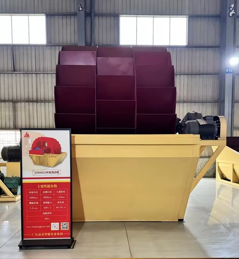 XSD4025 High Quality Wheel Sand Washer for Manufactured Artificial Sand River Lake Natural Sand Washing