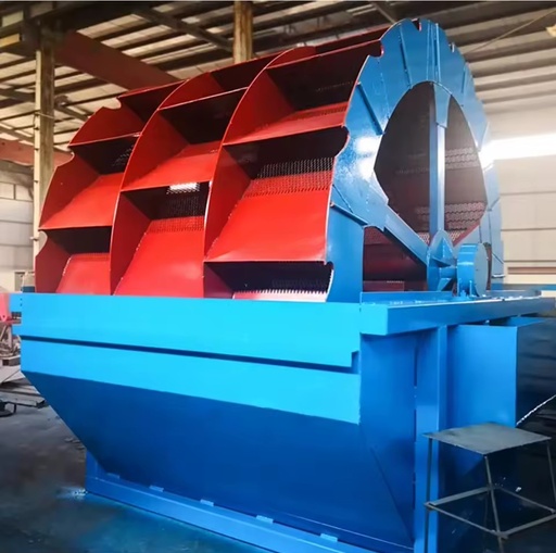 Best Cost Industrial Gravel Sand Washer 20-30t/h Automatic Wheel Bucket Sand Washing Machine