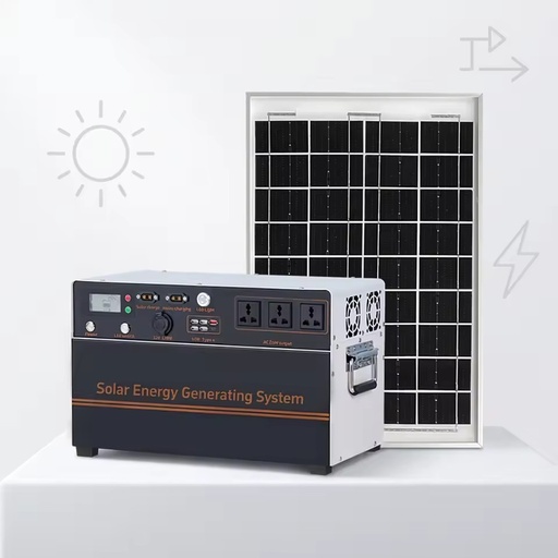 Aiya Solar Photovoltaic Generator 3000W Lithium Iron Phosphate Battery Pure Sine Wave 4000WH Portable Outdoor Power Supply