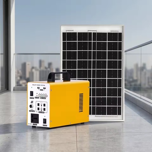 300W portable solar generator LiFePO4 battery power station 220V pure sine wave suitable for camping and outdoor emergency use