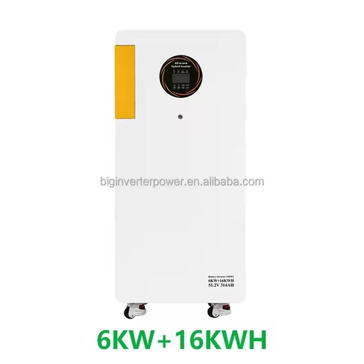 16KWh 6KW All In One Solar ESS 48V Hybrid Inverter 51.2V 314Ah LiFePO4 Battery 9KW PV 8000 Cycles Plug And Play Solar Generator