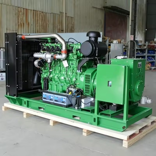 200KW Biogas Generator - Small-Scale Rural School Waste-to-Energy System with Simple Operation & Low Maintenance Cost