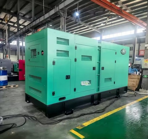 15kVA 400V 3-Phase 50Hz Silent Diesel Generator with Electric Start and Soundproof Canopy for Construction Site Backup Power