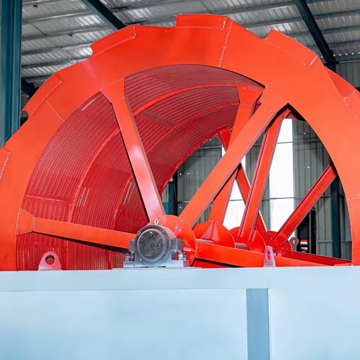 Large Capacity Wheel Type Sand Washer Industrial Sand Cleaning Machine for River Sand Washing