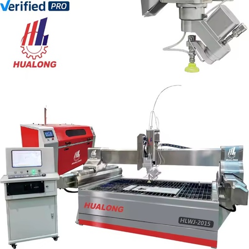 New 5-Axis Waterjet Cutting Machine Efficient Tile Marble Cutting with Core Motor Gear Bearing Components