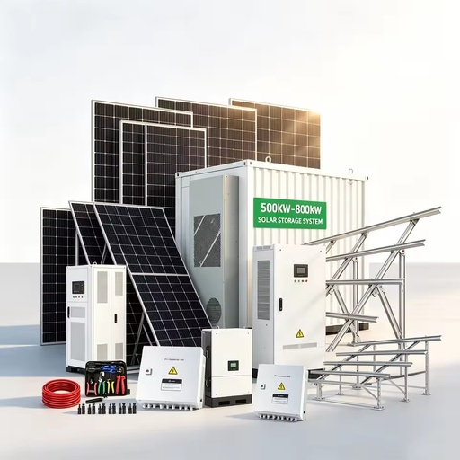 300kW-500kW Off Grid Solar Power System with HV Lithium Battery for Mining/Remote Industrial Sites
