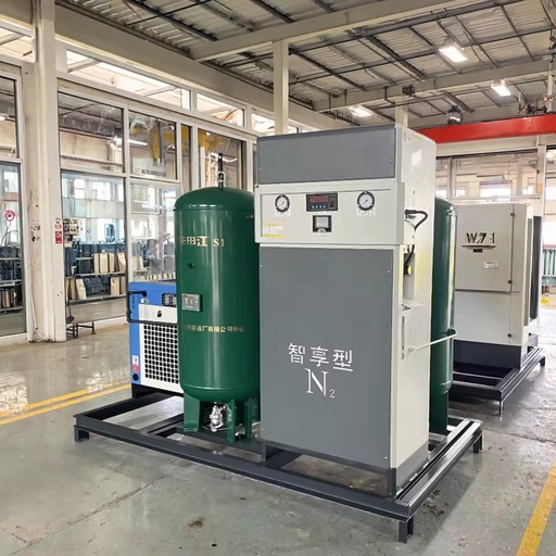 PSA Nitrogen Generator Machine Plant Gas Separation Device with Core PLC Components for Nitrogen Making
