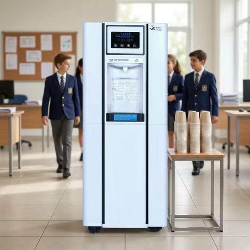 Electricity Atmospheric Water Generator Cold Water Bottom Load 30L RO Water Dispenser Freestanding HENDRX Home Hotel Use