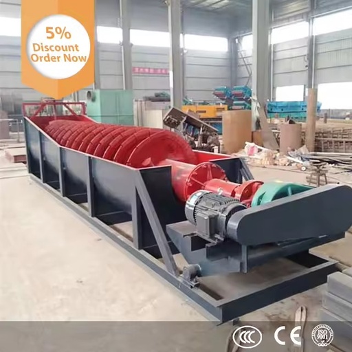 Spiral Yellow Sand Washer XL-610 Efficient Ore and Mining River Silica Sand Washing Machine at Competitive Price