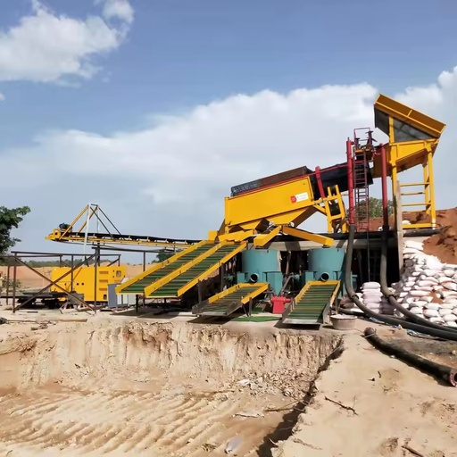 Gold Rotary Screen Automatic High Efficiency Portable River Sand Washing Machine Pump Motor Engine High Recovery 90% Mining