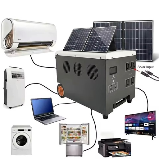 2400w Lifepo4 Battery Bank Outdoor Portable Power Station Home Energy Storage Emergency Lithium Backup Supply Solar Generator