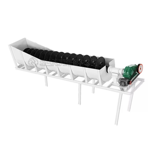 Good Performance 50t/h Screw Sand Washing Machine Unit Spiral Sand Aggregate Wash Plant