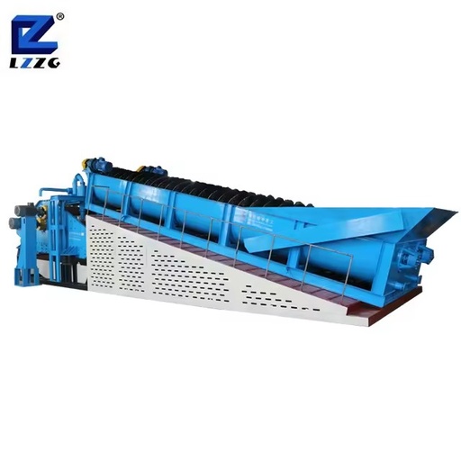 Portable Quartz Sand Coarse Sand Washing Plant for Sale Quartz Ore Washer with Gear and Pump Core Components