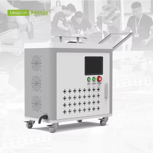 High Efficiency 200W Rust Remover Machine For Construction Equipment Fiber Laser Cleaning Machine