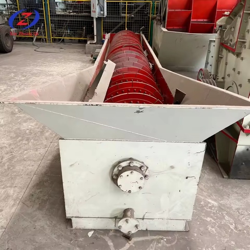 High Efficiency Screw Spiral Sand Washer Single Spiral Light Type Sand Classifier CE QMS XL-1118 Diameter1118mm 175tph