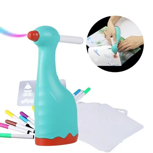 Zhejiang Airbrush Kit Water Based Color Spray Pen Cordless Rechargeable Electric Air Marker Spray Paint Painting