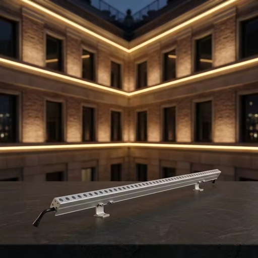 High Quality Aluminum Housing Building Outdoor Waterproof IP65 12W 15W LED Linear Wall Washer Light 5-Year Warranty Ra95 Color