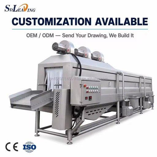 Water Recycling Plastic Basket Crate Washing Machine SUS304 Tray Washer for Fruit Vegetable Egg Meat Food Processing Equipment