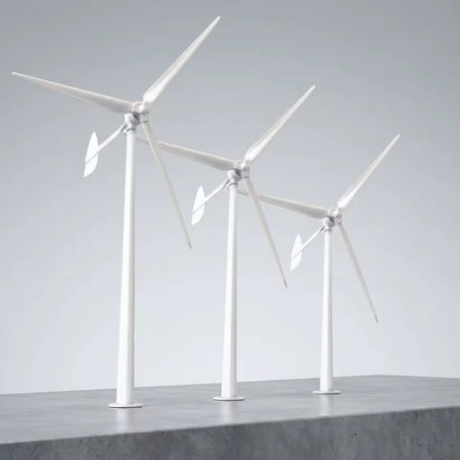 100kw Horizontal Axis Wind Power Generation System Engineering Electricity Control Type