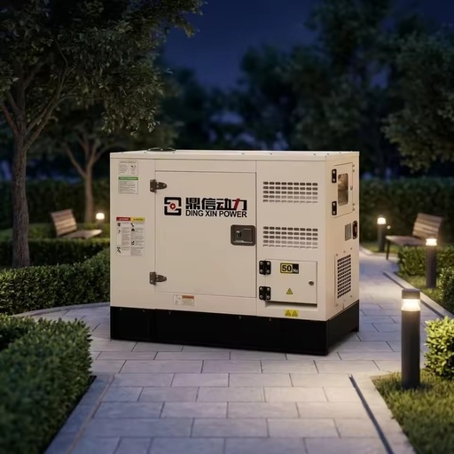 Low Fuel Consumption 8kw 10kva 12kva Portable Silent Diesel Generator Set for Household Use