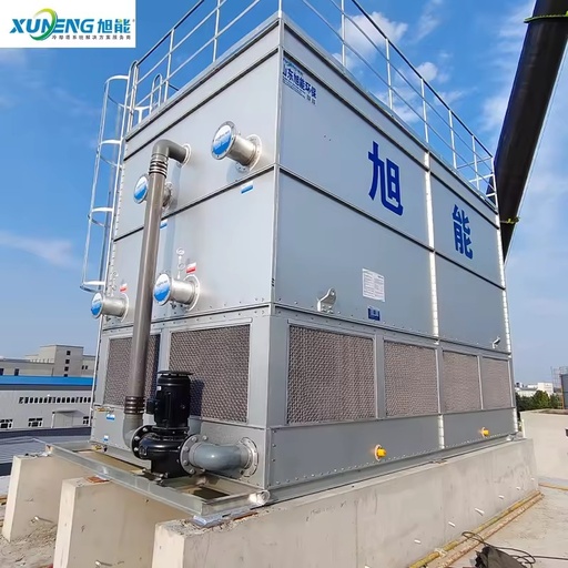 Reliable Cooling Solution Diesel Generator Set Power Plant Square Type Closed Counter-flow Cooling Tower