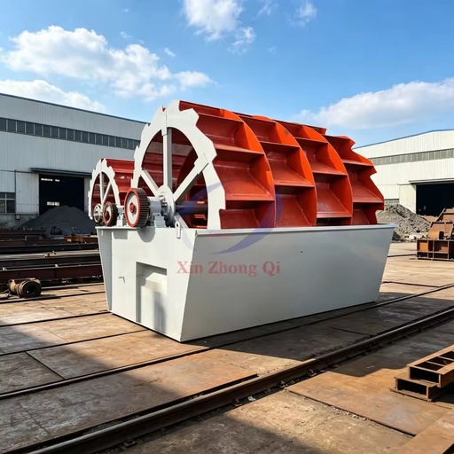 High Quality Gear-Driven Bucket Wheel Sand Washing Machine Energy Saving 100t/h Capacity for Aggregate Processing Plant CE ISO