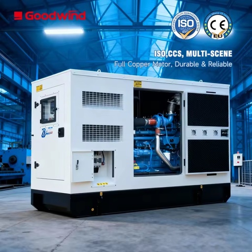 Goodwind 45kva 75kva 125kva 100kw 4 Cylinder High Quality Diesel Generators Set Power Genset Industrial Backup Generator Price