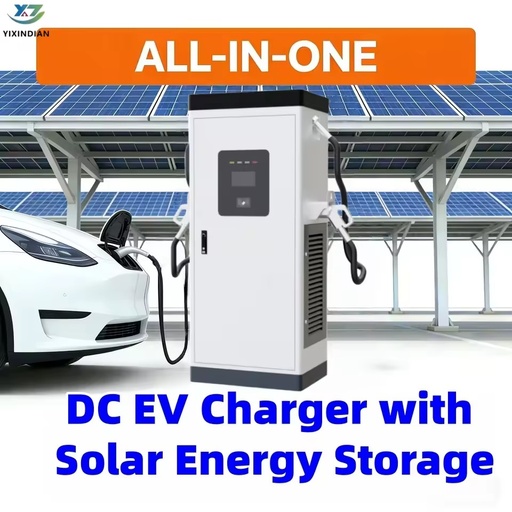80kW 120kW New D60 Model Commercial Heavy-duty DC Fast Charging All-in-One Solar EV Charger Off-grid Power Solution