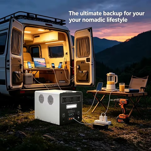 OEM Factory 2500Wh Portable Power Station 2000W Solar Generator LiFePO4 3500 Cycles Smart BMS for Global Distribution RV Camping