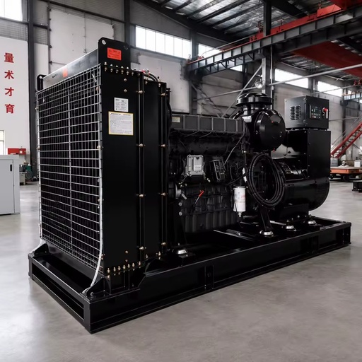 400KW Shangchai Diesel Power Unit Steady Operation Energy Saving for Engineering Projects Daily Backup Electricity
